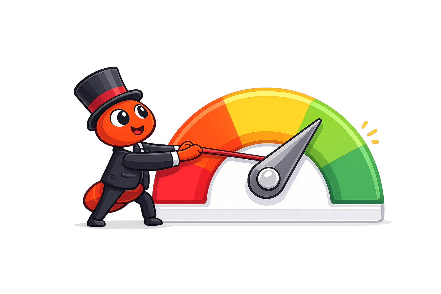 Credit optimization illustration